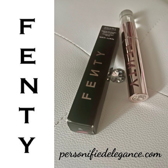 NEW Fenty Beauty Fenty Icon Velvet Matte RiRi Pink Liquid Lipstick Full Size - Picture 14 of 14